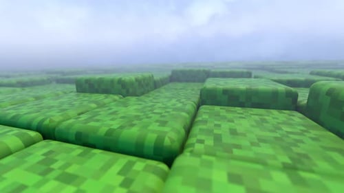 Abstrakte 3D Würfel