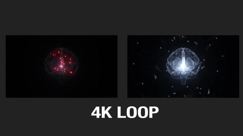 4K-Schleife für Gehirn und Kopfschmerzen