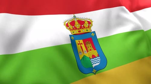 Flagge La Rioja - 4K