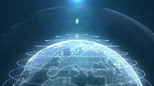 Partikel-Erde-Technologie Word Firewall