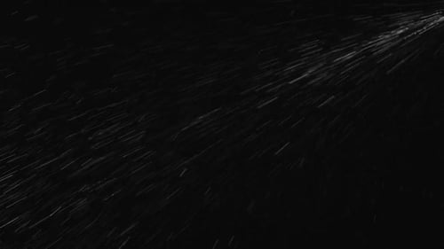 Abstract White Water Droplets on Black Background