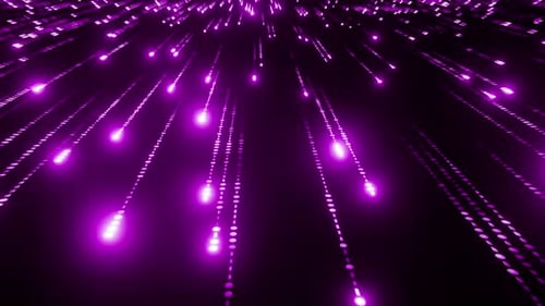 Abstract Purple Light Trails Digital Background