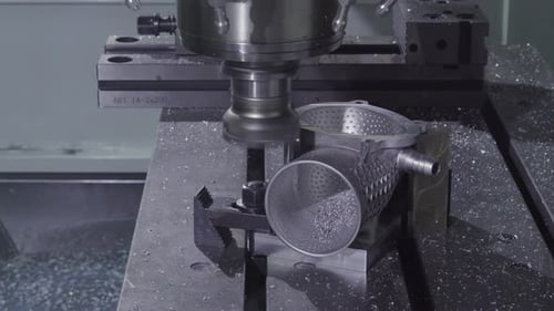 Oberflächenabschäumung auf einer Fräsmaschine