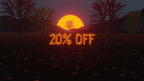 Autumn Sale 20 Percent Off
