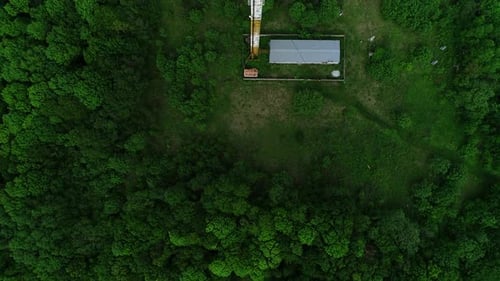 Antena de comunicación de red móvil