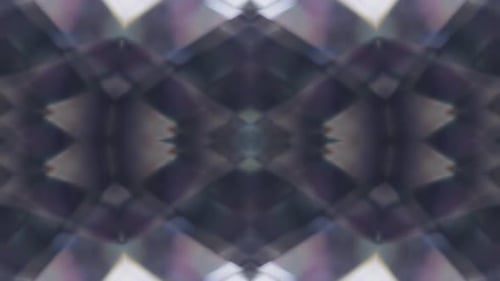 Abstract Symmetrical Kaleidoscope Effect Looping Background