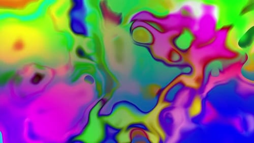Abstract Fluid Colors Morphing Background Animation Loop
