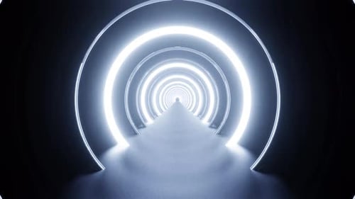 Kaltringtunnel Vj Schleife Hintergrund 4K