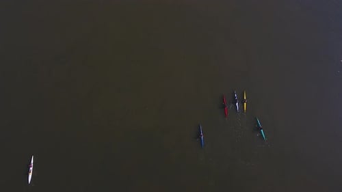 Kayaking Top View
