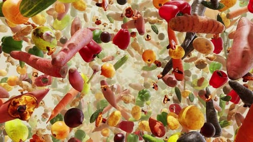 Vegetable Industry Market 02 4K