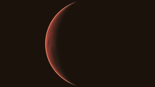 Cinematic Planet Rotation in Dark Outer Space