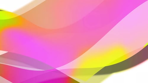 Abstract Colorful Fluid Waves Motion Background Animation