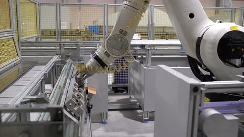 Automatisation robotique industrielle