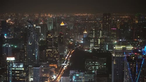 city view of skyscrapers, business financial centers and corporate buildings