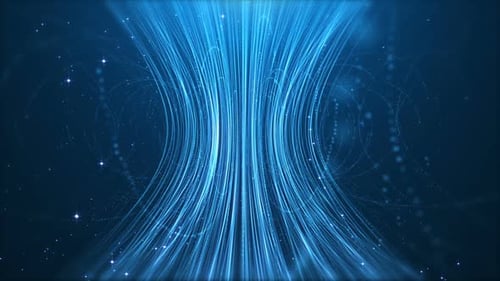 Blue Digital Information Roots