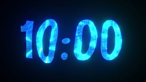 10 Minutes Liquid Countdown
