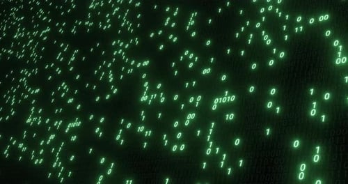 Fluxo de
dados futurista, fluxo digital. Padrão dinâmico com raios de energia e luz.