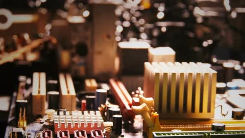 Motherboard Hardware Elektronisch Technologie Macro View 18