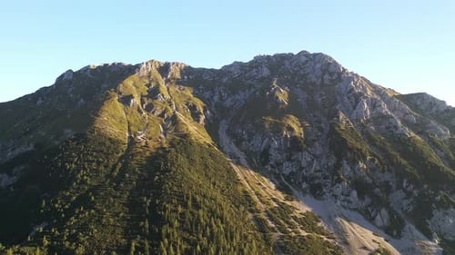 Beautiful morning in the mountains