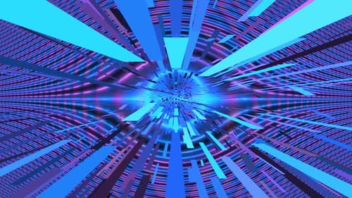 4K Blockchain Datenhintergrund Seamless