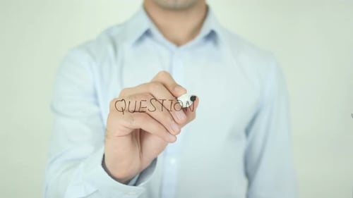 Questions, écriture à l'écran