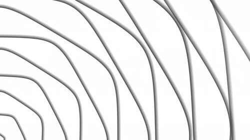 Animierter weißer bunter geometrischer Linienhintergrund