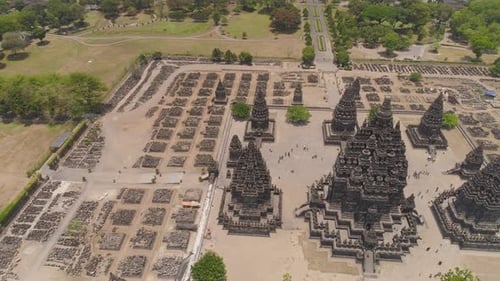 Temple de Prambanan, Java, Indonésie