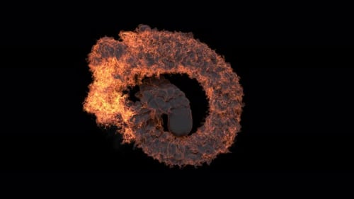 Swirling Fire On Alpha
