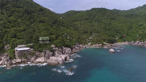 Secret Beach on Koh Tao island