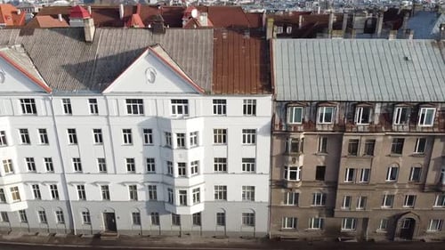 Architecture building in old city Riga