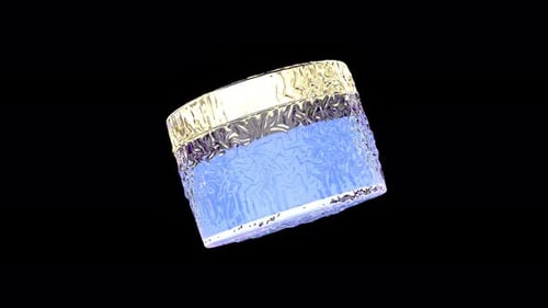 Jar Cream Cellophane Able to Loop Seamless