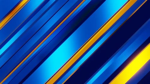 Blue Shiny Metal Diagonal Lines Moving Back and Forth Seamless Animation Loop