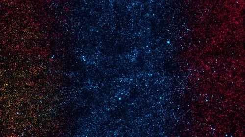 Abstract Sparkling Particle Field Background Loop