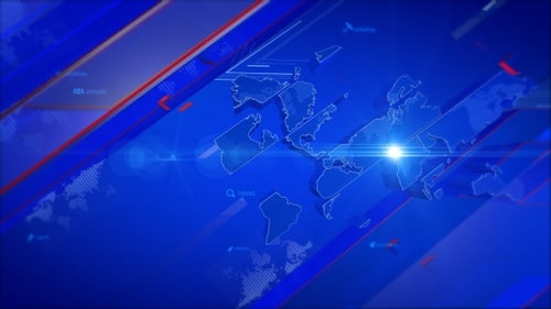 Broadcast Background World Map