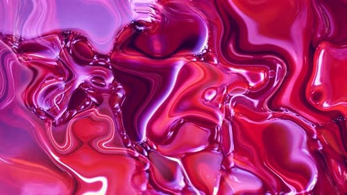 Vibrant Liquid Abstract Flow Background