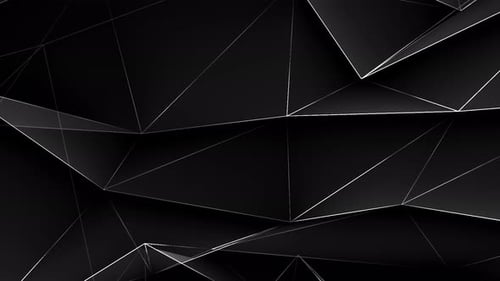 Modern Animated Dark Geometric Background Loop