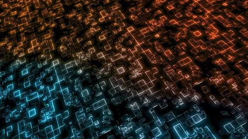 Hexadezimaler numerischer Big-Data-Code auf dem