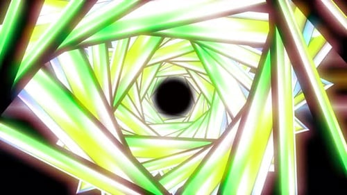 Dreieckstunnel geometrischer abstrak