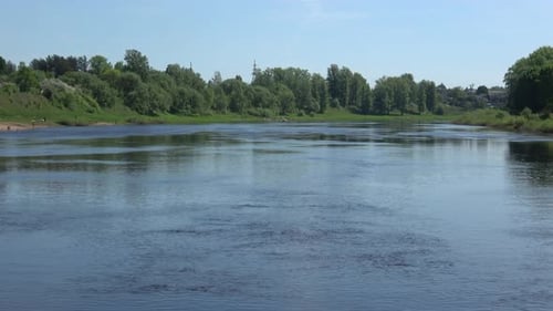 Summer Boat Trip On The River 03