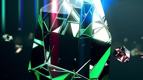 Colorful Cleancut Diamonds Floating 2