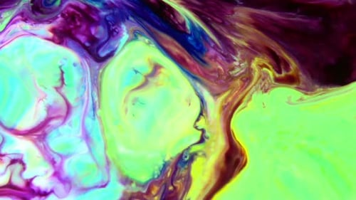 Color Surface Moving Liquid Paint Arty Texture