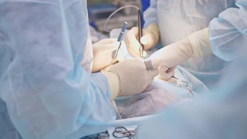 Body Surgery Medical Operation Clouseup