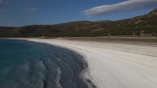 Lake Surrounded By Mountains