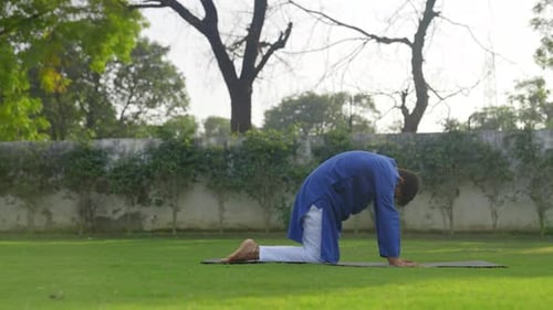 Grundlegende Yogapose