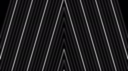 Abstract Light Beam Wall Pattern Loop