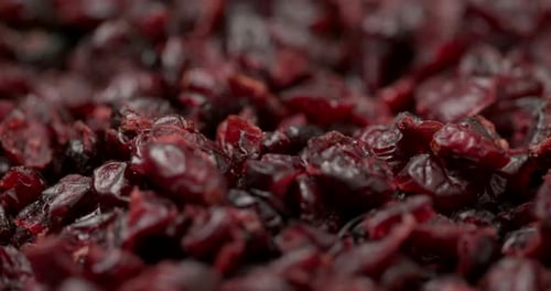 Dry red cranberry