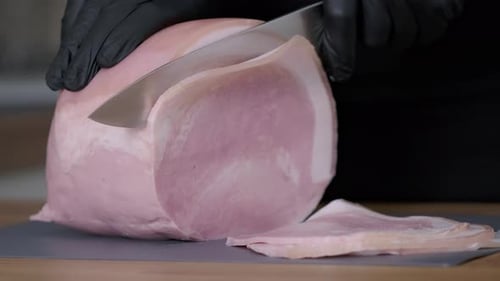 Prosciutto cotto con manteca