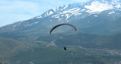 Flüge mit Paragliding