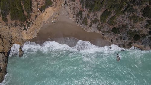 Aerial Campsite Bay