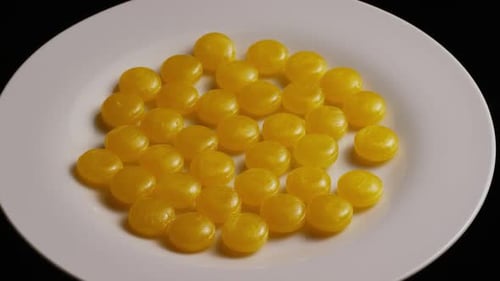 Tir rotatif de bonbons au caramel écossais - CANDY BUTTERSCOTCH 039
